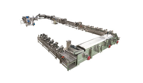 Automatic French Fries Line