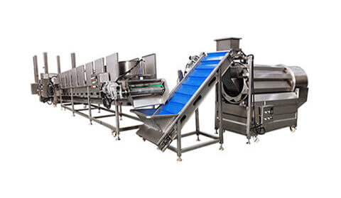 Continuous Frying Production Line