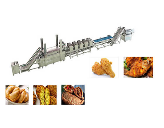 Continuous Frying Production Line