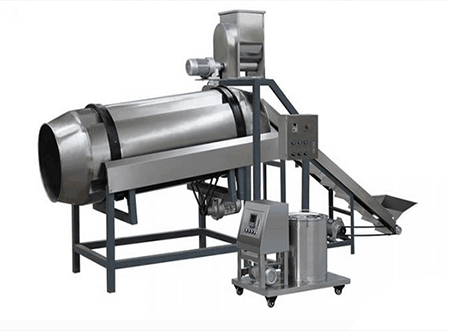 Continuous flavoring machine