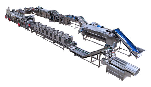 OEM/ODM French Fries Line