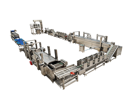 Banana chips Production Line Flow Chart