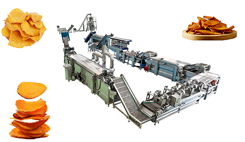 Sweet Potato Chips Production Line