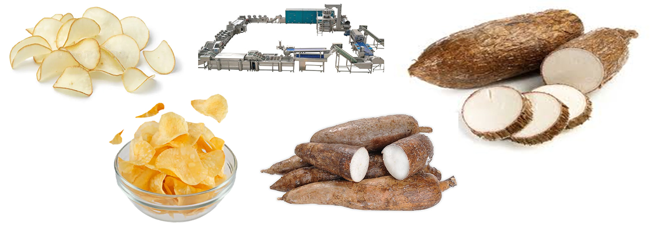 cassava chips production line
