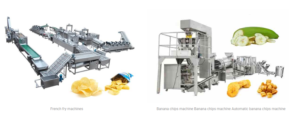 Small-scale mini french fry machine for french fry plant