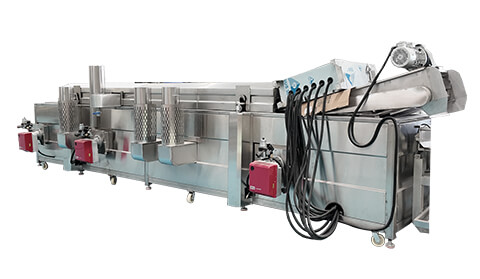 Continuous Deep Fryer Line