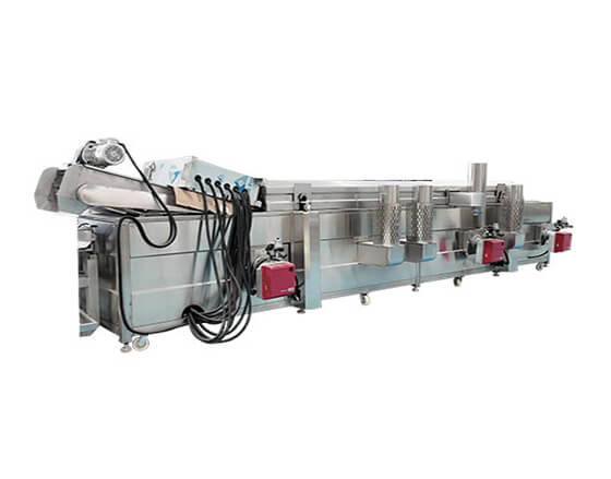 Continuous Deep Fryer Line