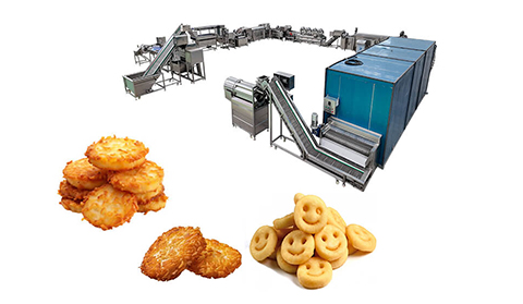 Crispy/Frozen Hash Browns Production Line