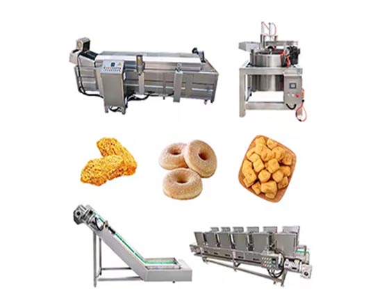 Semi-Automatic Frying Production Line