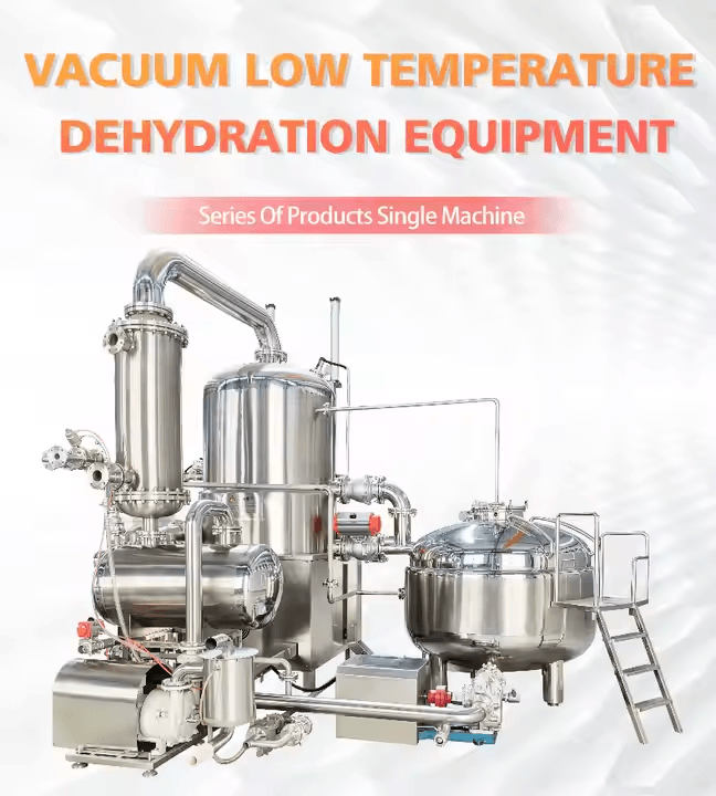 Vacuum frying machine