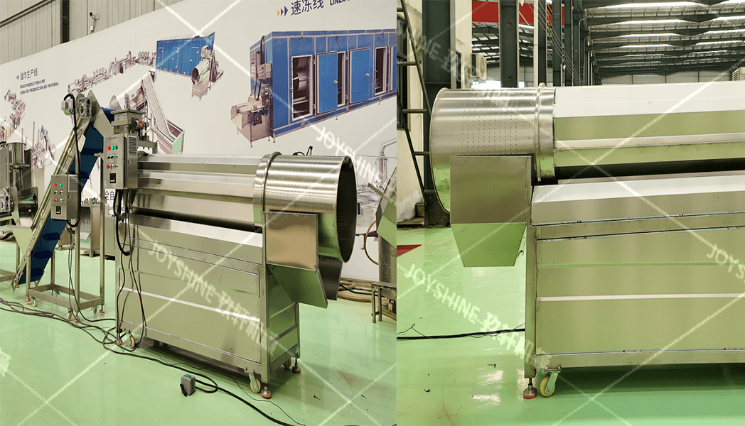 Continuous Flavoring Machine for 100kg/h Potato Chips Production Line | Factory Direct