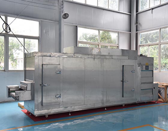 Net belt Tunnel freezer/Net belt Type quick Freezing equipment
