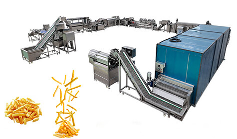 French Fries Production line