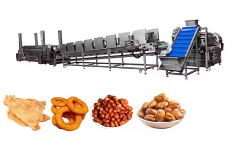 Continous Frying Production Line
