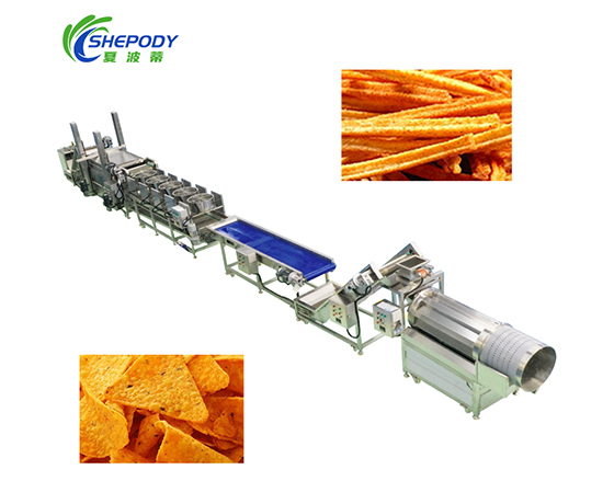 Puffed Snack Frying Line