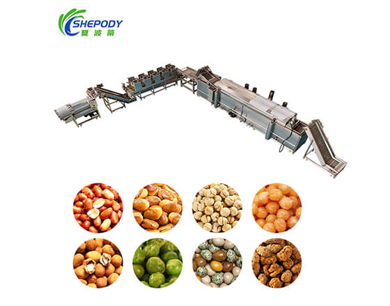Peanuts Frying Line